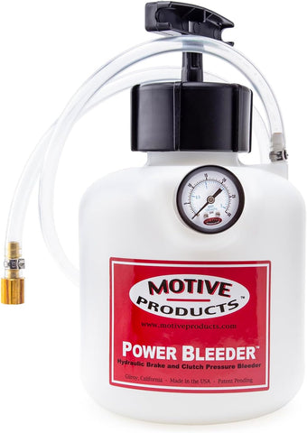 Motive Products 0101 Universal Power Bleeder 2-Quart Tank with Hose and Round Adapter