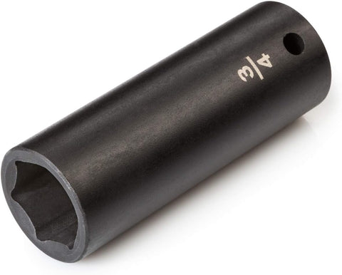 TEKTON 1/2 Inch Drive x 3/4 Inch 6-Point Impact Socket | SID23019