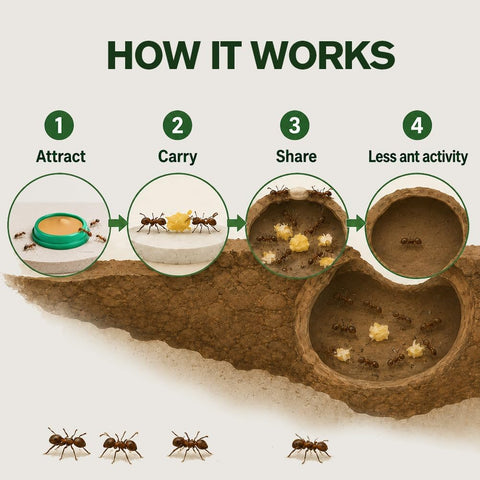 Ant Away Indoor Repellent Pet Safe, Ants Away for Outdoor-16P
