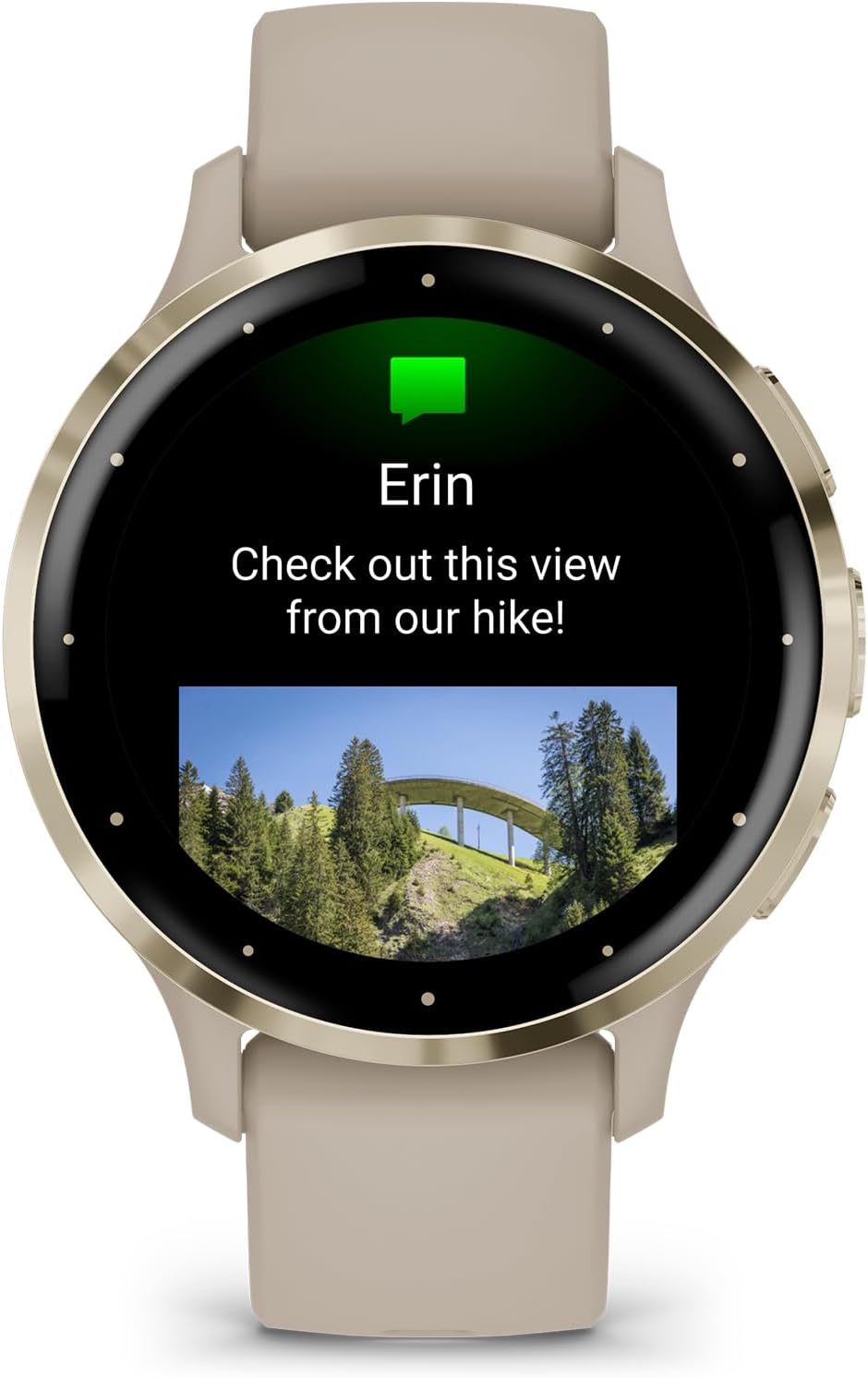 Garmin Venu® 3S, Premium Fitness Smartwatch, 41mm, French Gray