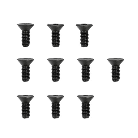 Atomik 3/8 x 2 inch Long Alloy Steel Bolts 50 Pack Durable Hardware for Rock Climbing Holds 3/8-16 Socket Head Allen Bolt Designed for Indoor Use Wall Supplies