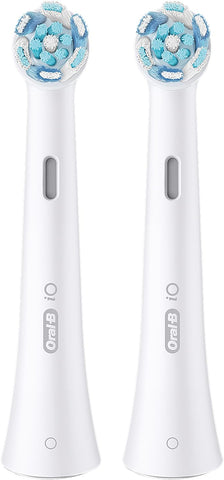 Oral-B iO Series Ultimate Clean Electric Toothbrush Replacement Brush Heads for an Oral-B Electric Toothbrush, 2 Count, White
