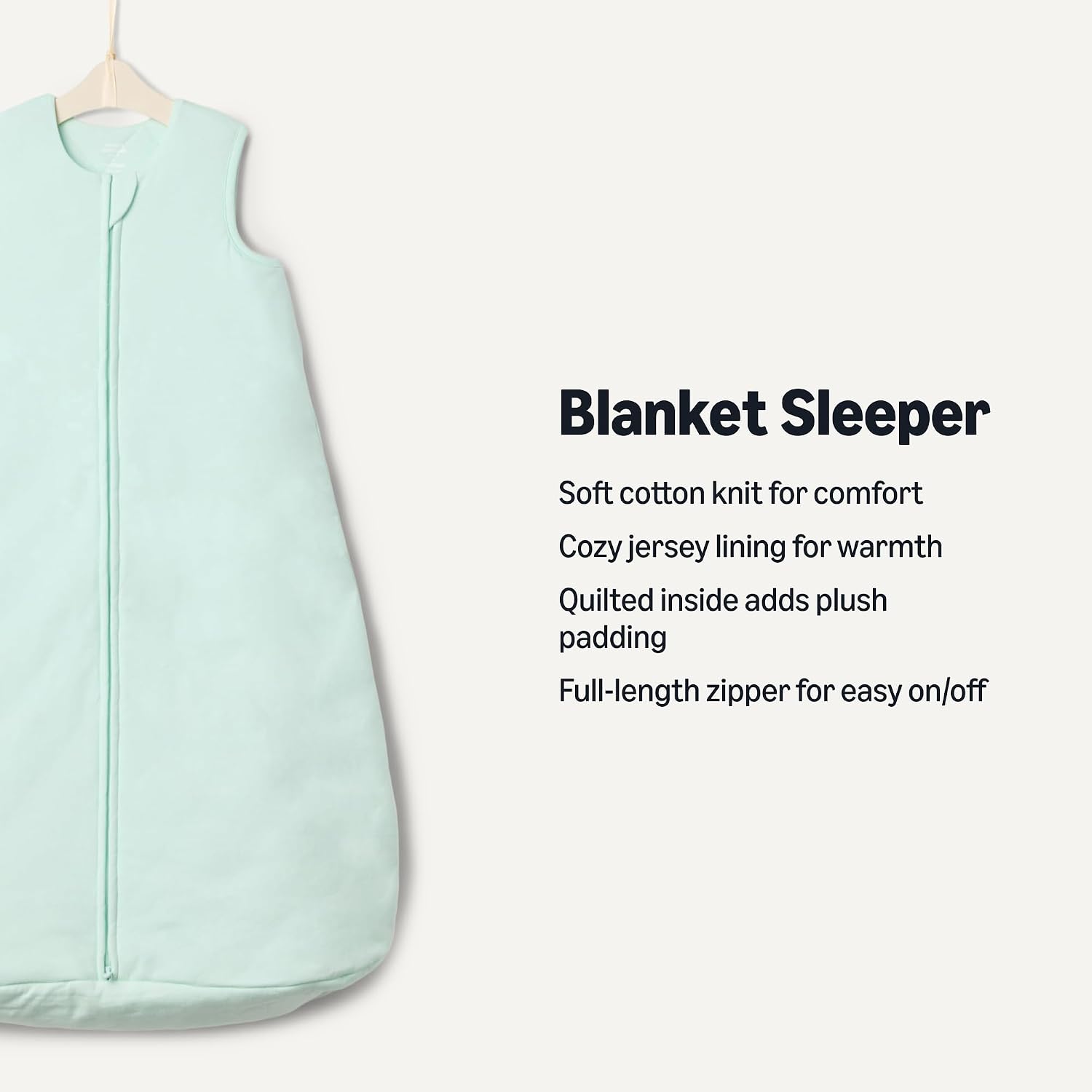 Amazon Essentials x Sofia Grainge Unisex Babies' Cotton Sleep Sack, 2.5 TOG Wearable Blanket with Full-Length Zipper