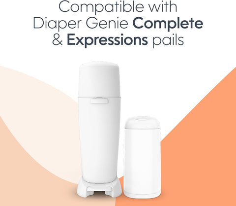 Diaper Genie Bags Refills 270 Count (Pack of 3) Clean Laundry Scent | Diaper Pail Refills with Max Odor Lock | Holds up to 810 Newborn Diapers