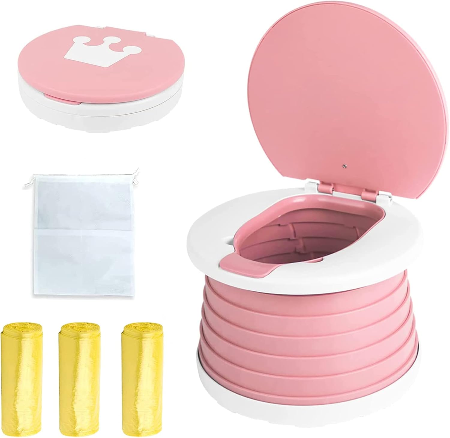 SunnySmile,Travel Potty,Car Potty for Toddler,Portable Toilet for Kids