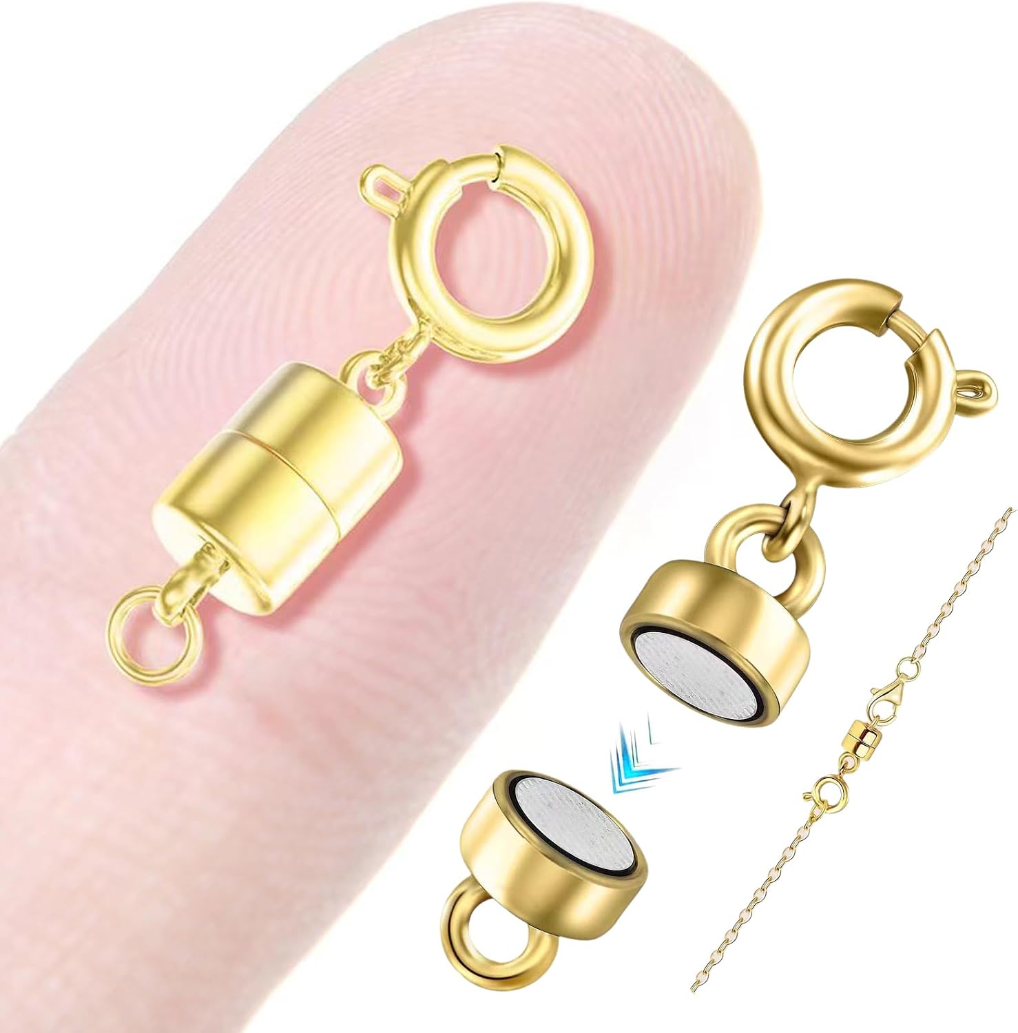 Magnetic Necklace Clasps and Closures