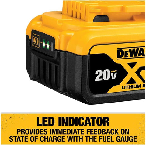 DEWALT 20V MAX 5 Ah Lithium-Ion Battery and Charger Starter Kit (DCB205C)
