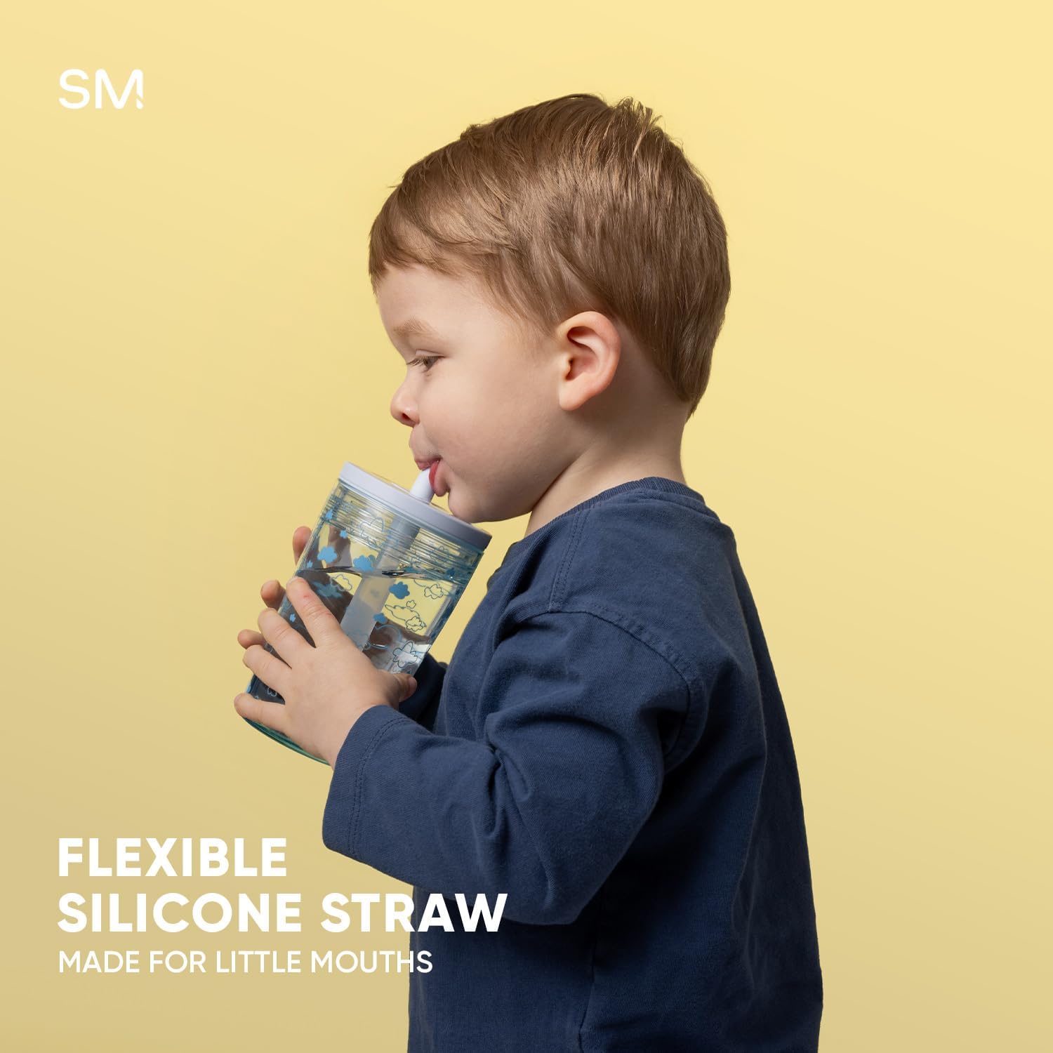 Simple Modern Toddler Tumbler with Straw | 12oz Cute Kids Cup, Farm Animals