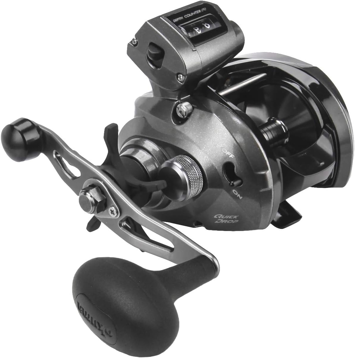 Okuma Convector Low Profile Line Counter Graphite Frame Trolling Reel