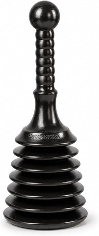 Master Plunger MPS4 Sink & Drain Plunger for Kitchen Sinks, Bathroom Sinks, Showers, and Bathtubs. Small and Strong Design with Large Bellows Commercial & Residential Use, Black
