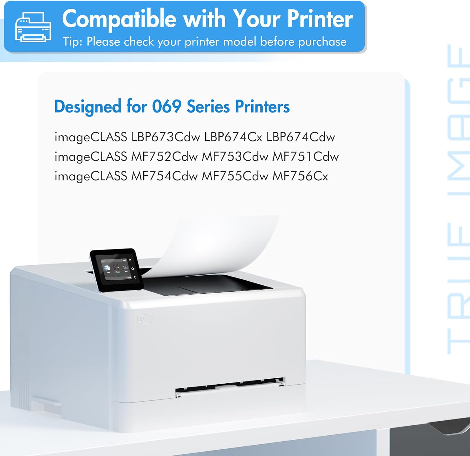069H 069 Toner Cartridge Set for Canon MF753Cdw 069 069H MF751Cdw MF750C