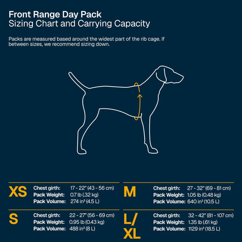 Ruffwear, Front Range Day Pack, River Rock Green, Medium