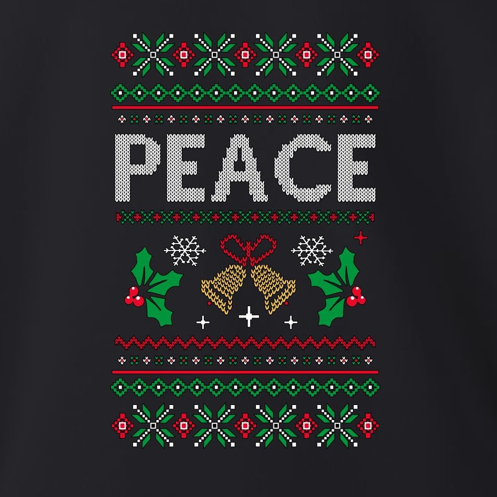 I Come in Peace Couples Sweatshirt Ugly Christmas Matching Crewneck Sweater