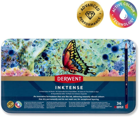 Inktense 36 Piece Water Soluble Colored Pencil Set