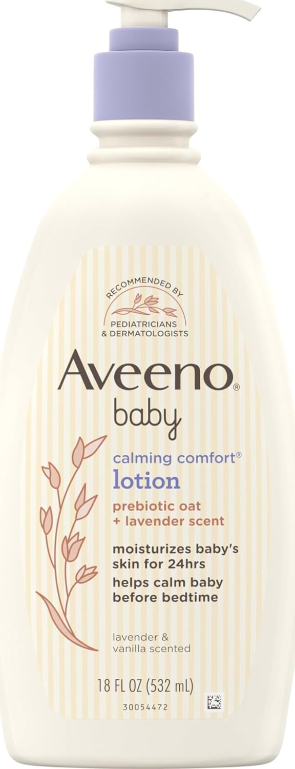 Aveeno Baby Calming Comfort Moisturizing Body Lotion, 18 fl. oz