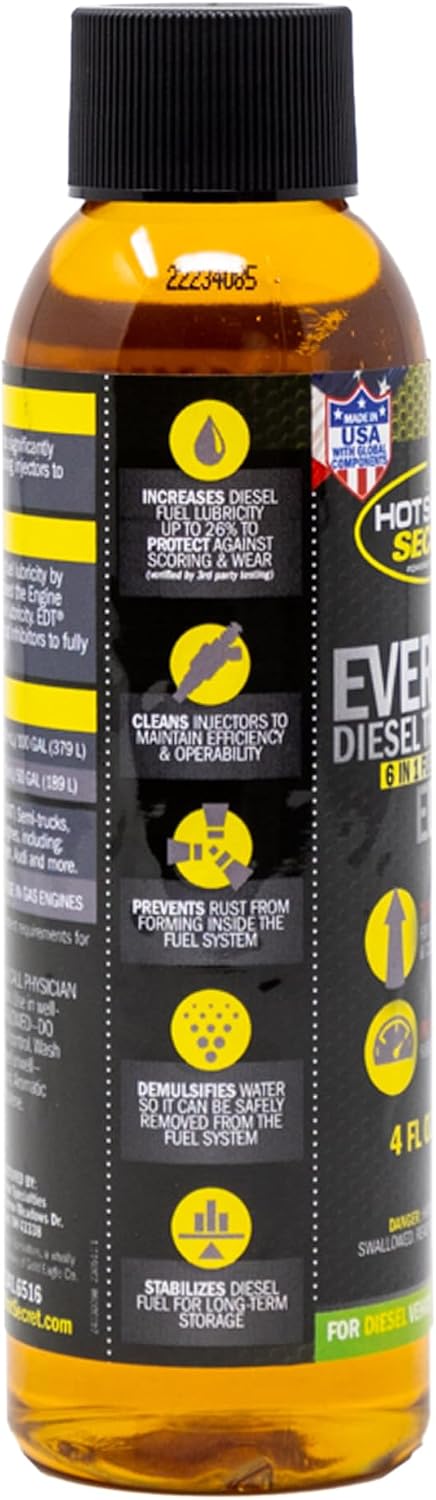 Hot Shot's Secret Everyday Diesel Treatment EDT, 4 oz