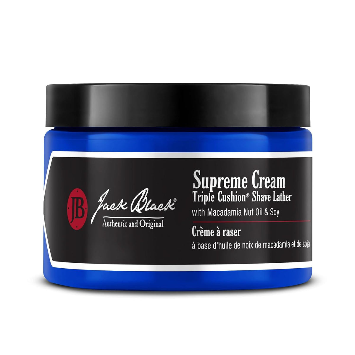 Jack Black Supreme Cream Triple Cushion Shave Lather - Shaving Cream Mens, 9.5Fl Oz