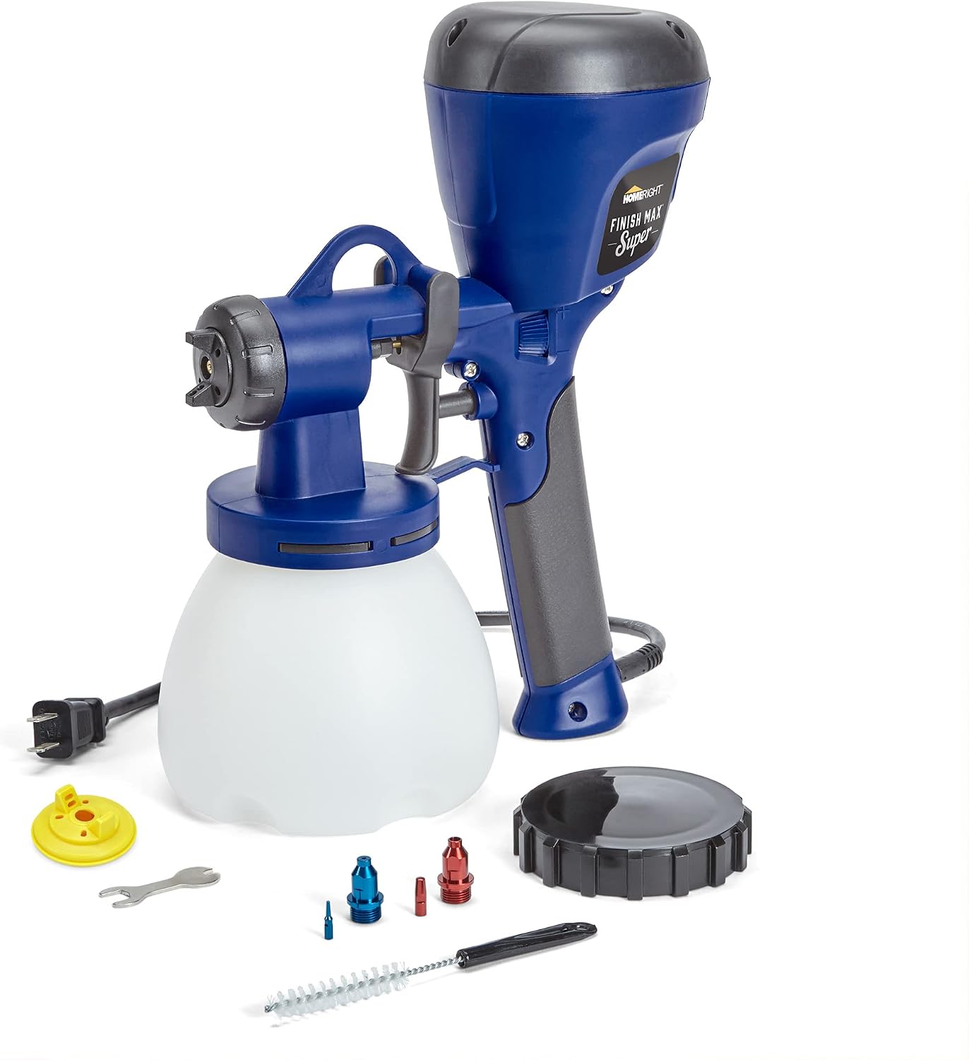 HomeRight Super Finish Max HVLP Paint and Stain Sprayer, 3 Brass Tips