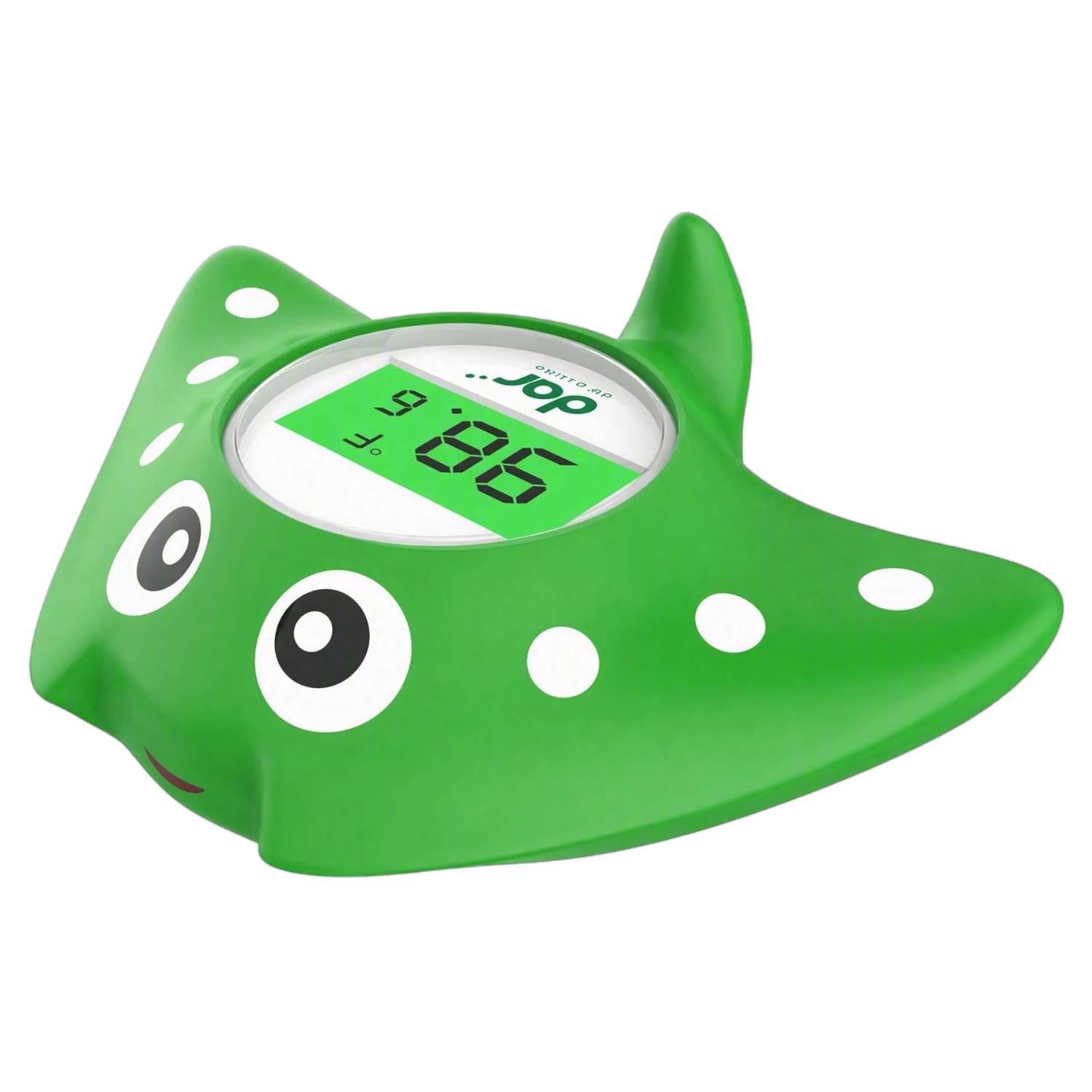 Baby Bath Thermometer for Infant & Toddler, Floating Digital Water Thermometer with 3‑Color LED Backlight, Baby Bath Toy, Hot & Cold Alert, BPA‑Free,Ray Shape
