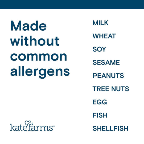 KATE FARMS Organic 1.4 High Calorie Shake, Vanilla, 20g Protein, 6 Pack | Organic vanilla high calorie nutrition shake with 20g protein plus 27 vitamins and minerals.