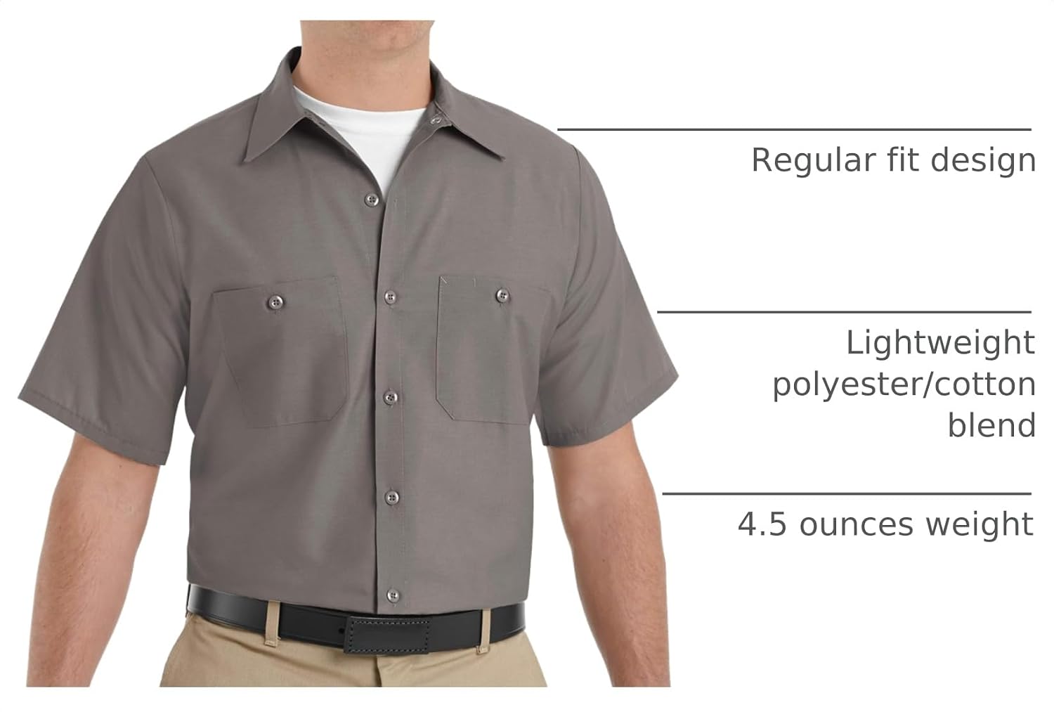 Red Kap Men's Technician Shirt
