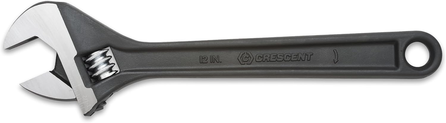 Crescent 8" Adjustable Black Oxide Wrench | AT28VS