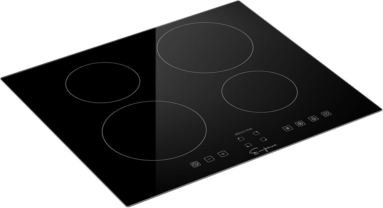 Empava Ease 24“ Induction Cooktop 4 Burner, Drop-in, Hardwired