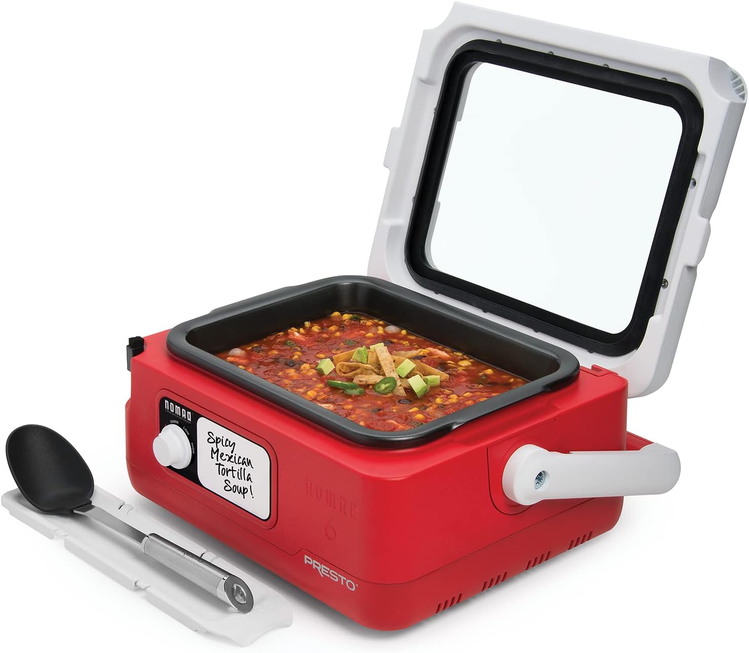 Presto 06011 6-Quart Nomad Traveling Slow Cooker