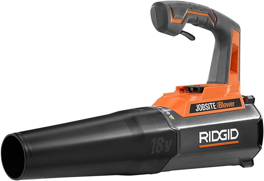 RIDGID 18V CORDLESS 105 MPH JOBSITE HANDHELD BLOWER TOOL ONLY R8604301B
