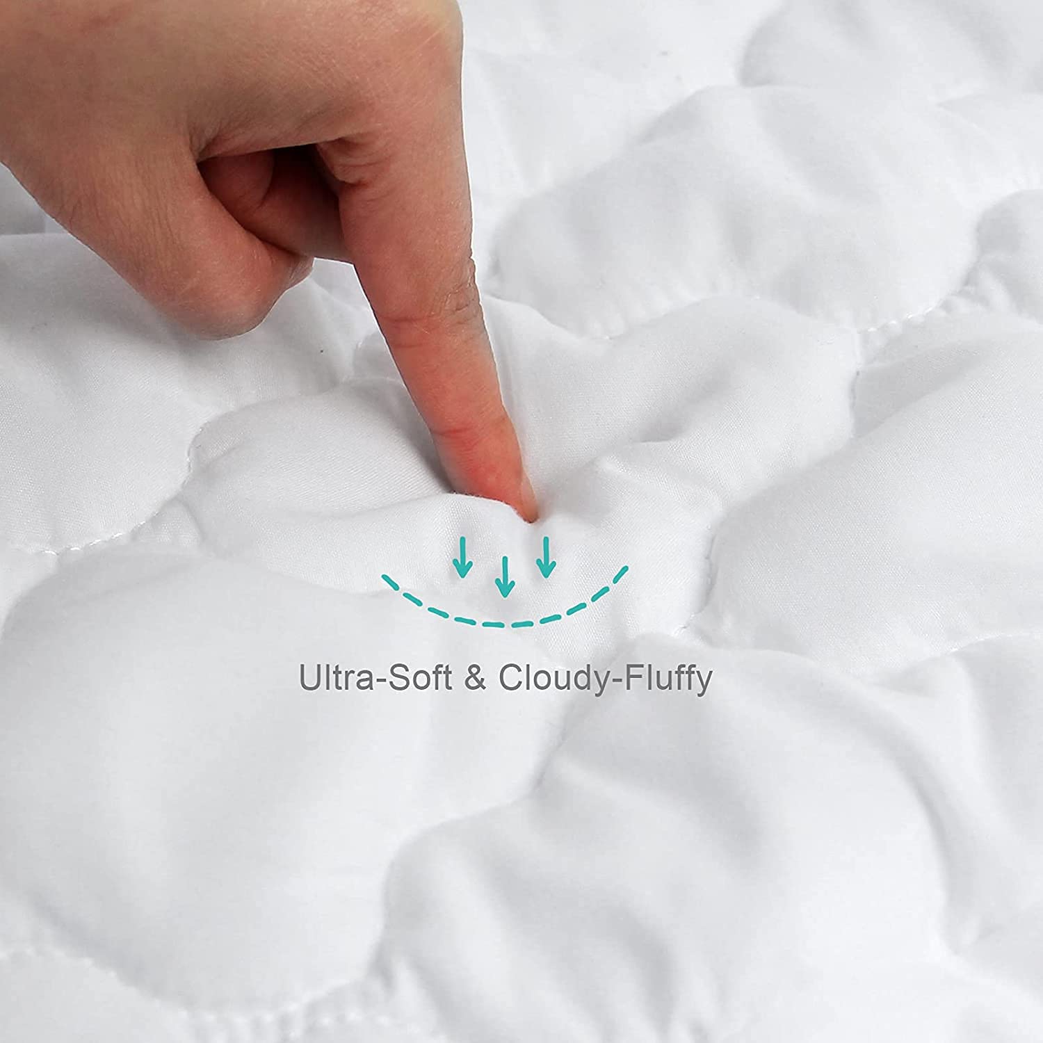 Crib Mattress Protector Sheets Fitted Waterproof Crib Mattress Pad Cover