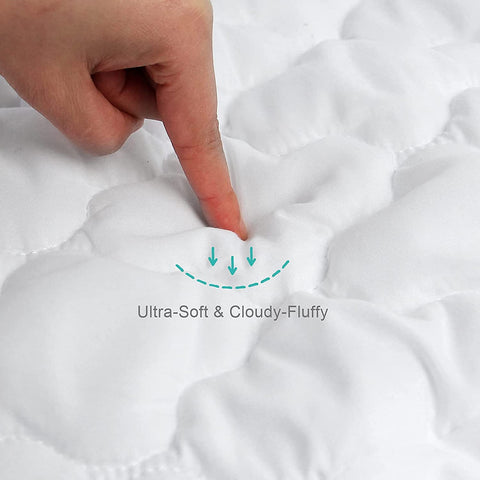 Crib Mattress Protector Sheets Fitted Waterproof Crib Mattress Pad Cover