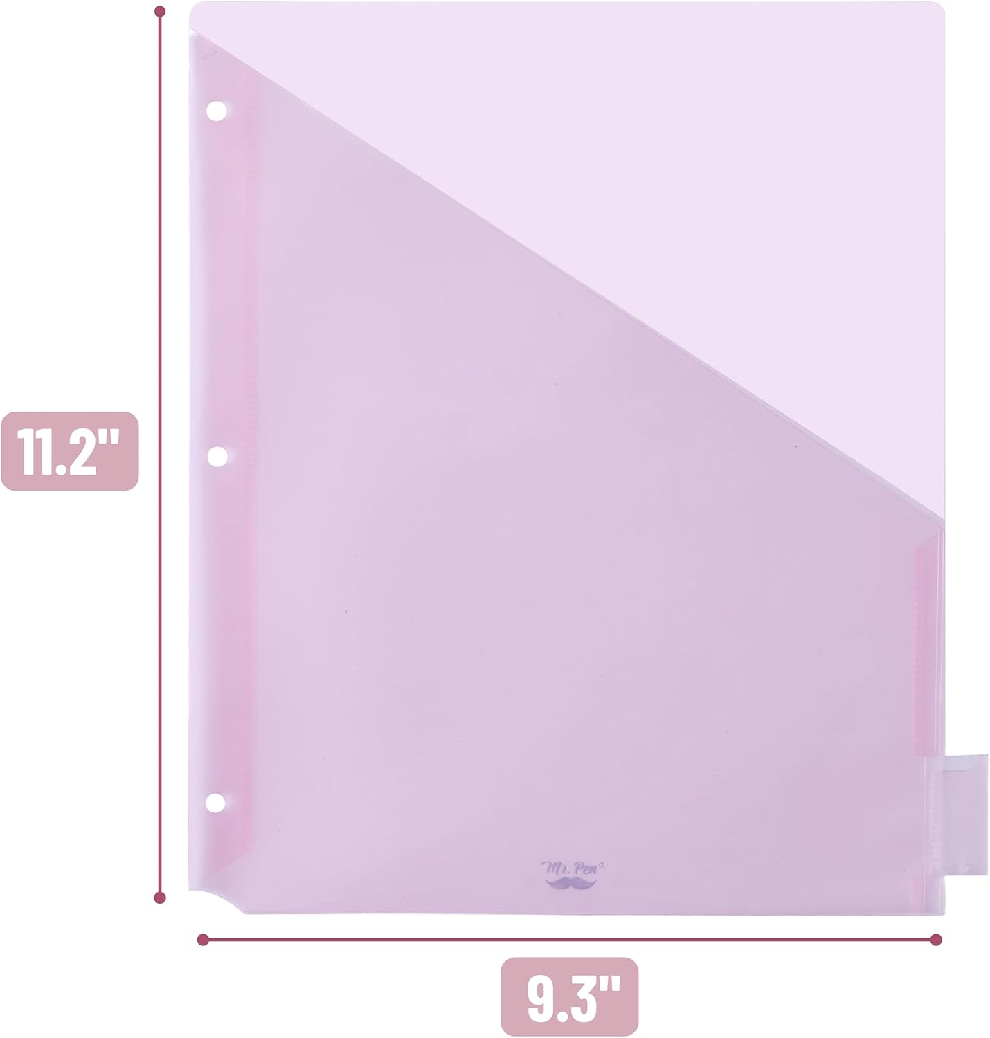 Mr. Pen- Binder Dividers with Pockets and Tabs, 16 Pack