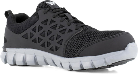 Reebok Men's Rb4041 Sublite Cushion Safety Toe Athletic Work Shoe Black