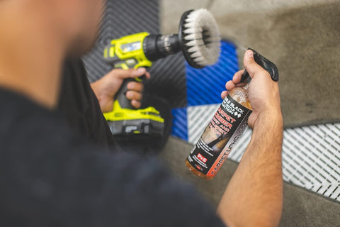P & S PROFESSIONAL DETAIL PRODUCTS Carpet Bomber – Professional Upholstery Cleaner, Citrus-Based Formula, Removes Grease, Dirt & Odors, Highly Dilutable, Safe for Engines & Wheel Wells - 1 Gallon