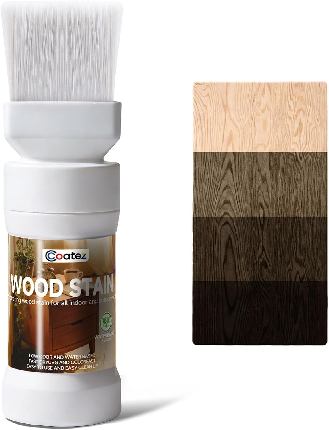 Wood Stain and Sealer in One - Brown WalnutBlack Walnut