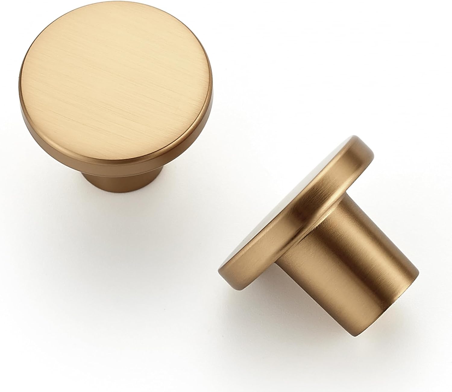 Ravinte Cabinet Knobs, 25 Pack Champagne Bronze Dresser Drawer Pulls