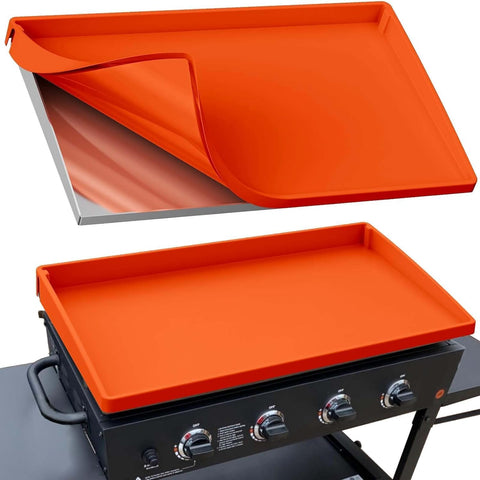 BANGIE 36" Silicone Griddle Mat for Blackstone, Anti-Rust Full-Wrap Cover