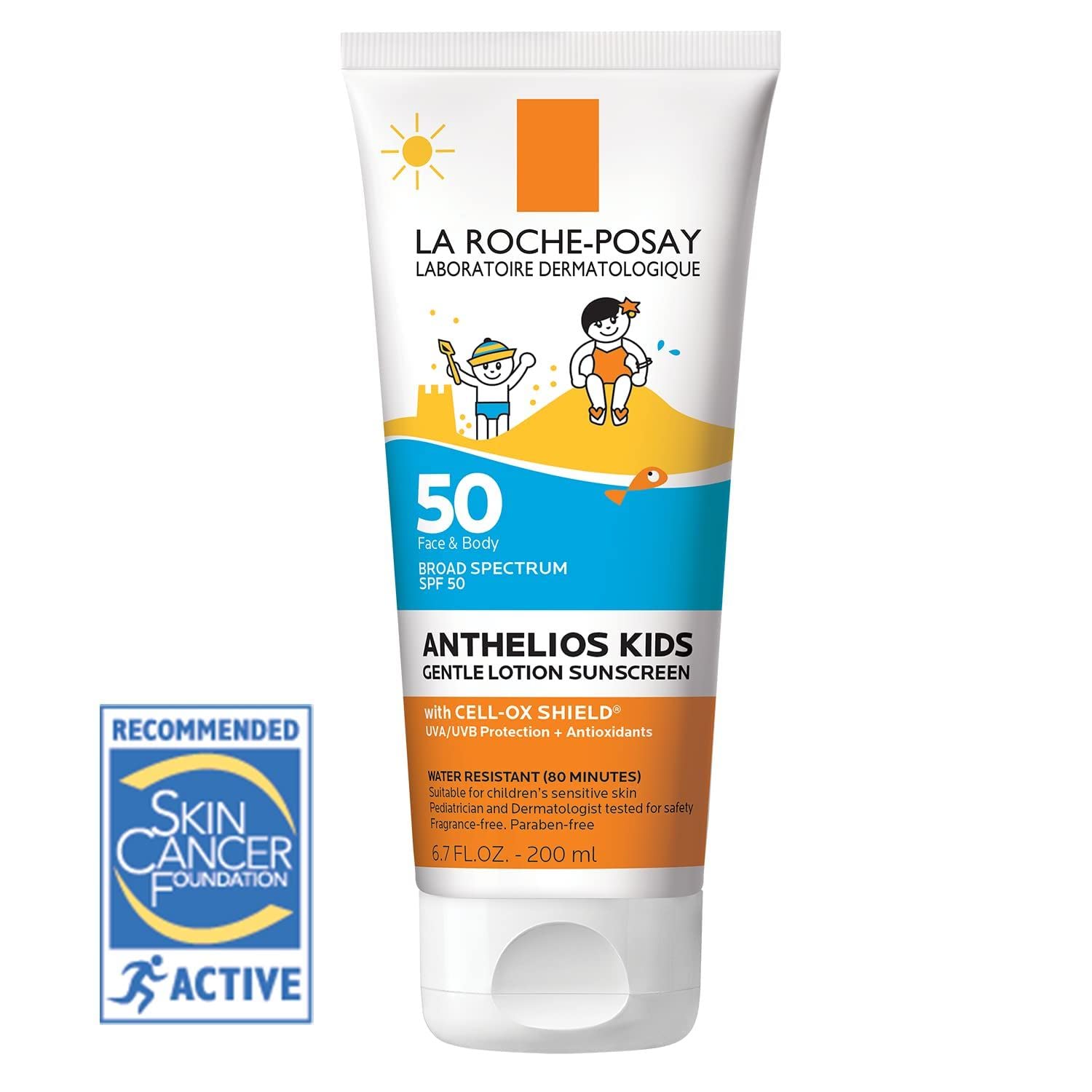 La Roche-Posay Anthelios Kids Sunscreen Lotion SPF 50 Pediatrician Tested