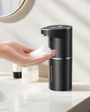 Fantictas Automatic Foaming Soap Dispenser Touchless, 3-Level Adjustable