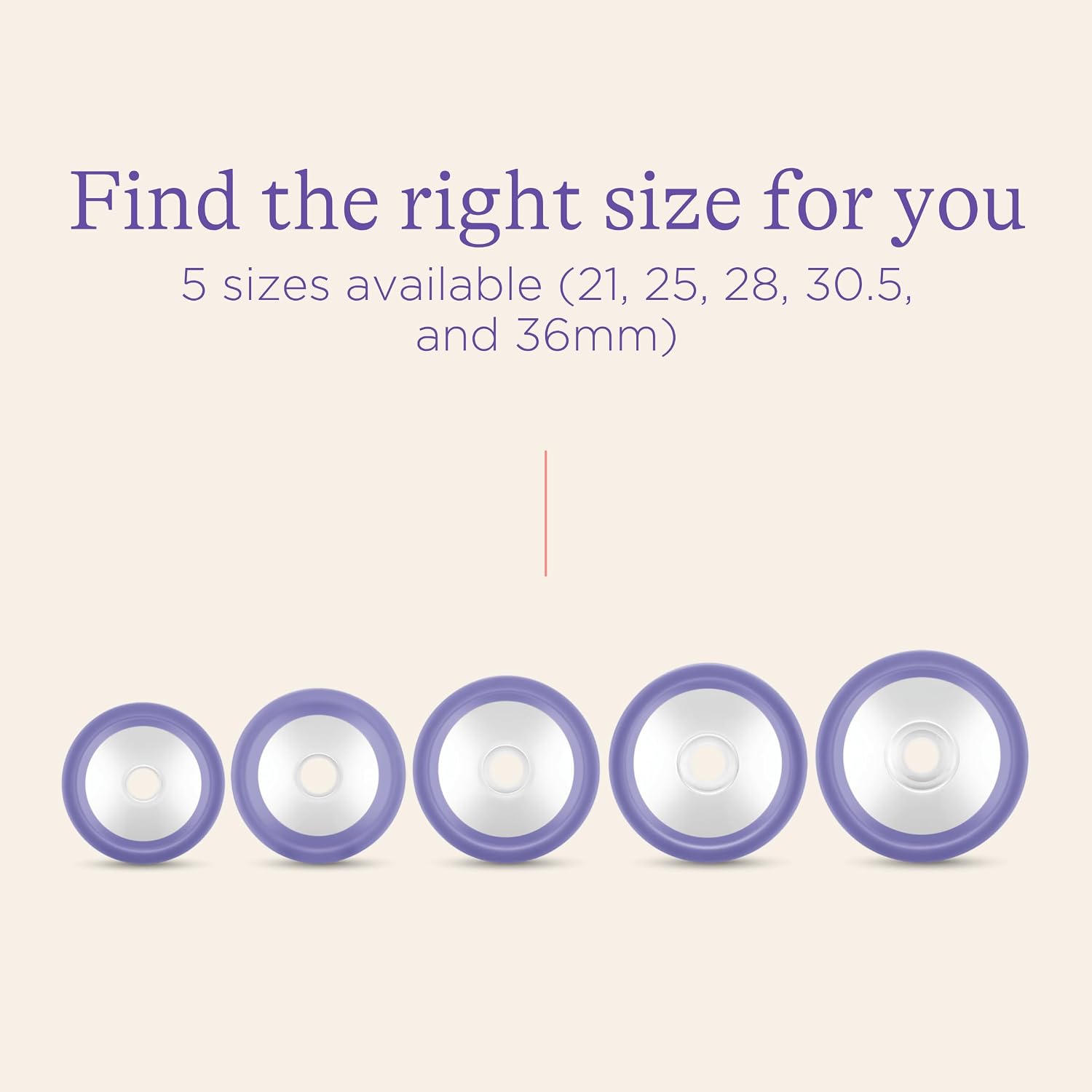 Lansinoh Breast Pump Flanges, 28mm, 2 Count