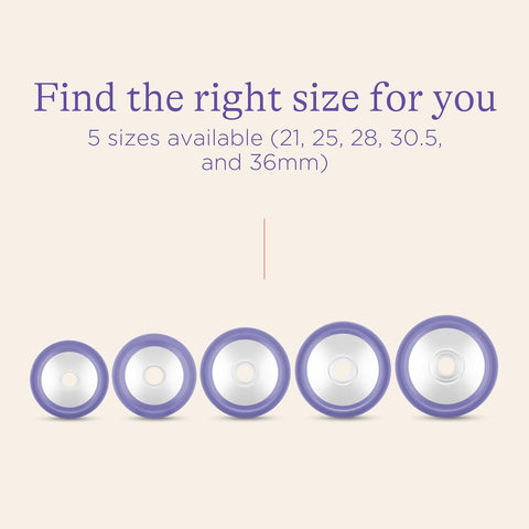 Lansinoh Breast Pump Flanges, 28mm, 2 Count