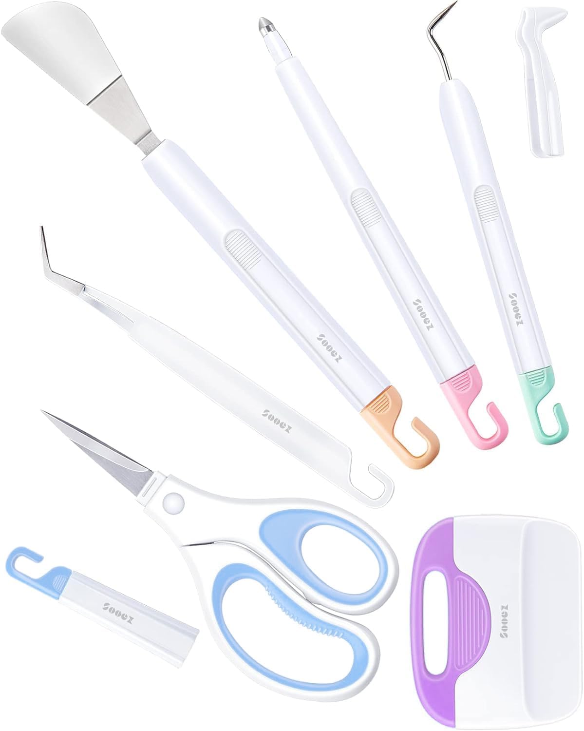 Sooez Weeding Tools for Vinyl, 6PCS Basic Tools Set