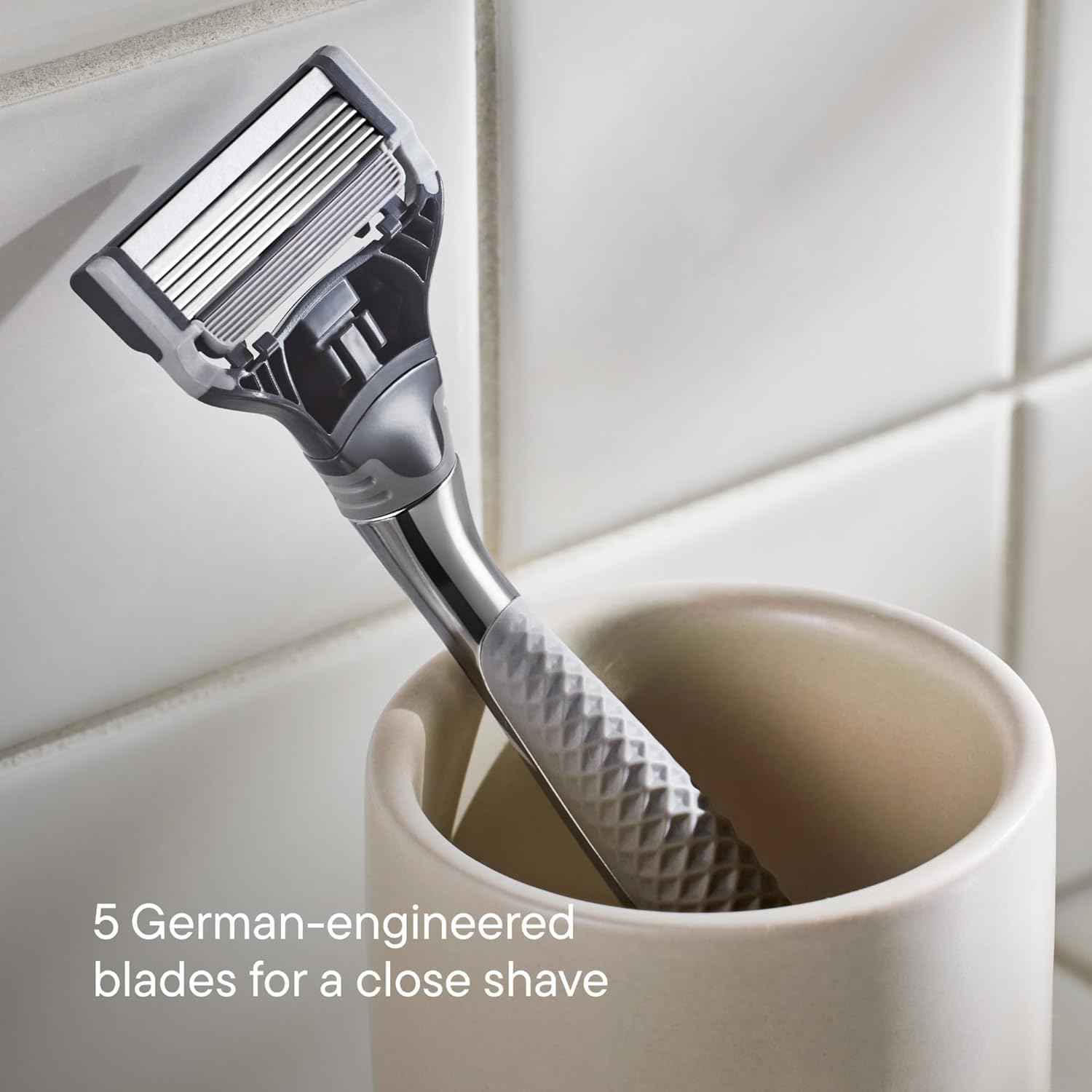 Harry's Original Razor Blades for Men - 14 Count - Premium Razor Blade Refill Cartridges - German Engineered