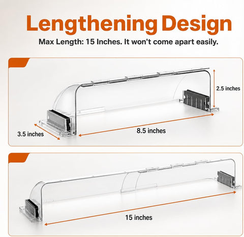 2 Pack Air Vent Deflector, Adjustable Magnetic Heat Deflector for Vents