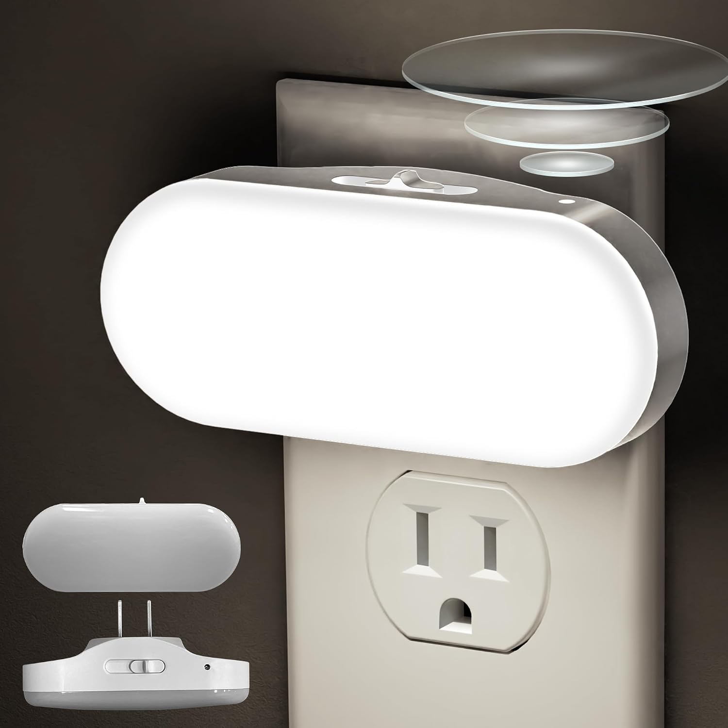 DORESshop Led Night Light,Night Lights Plug into Wall,Dusk to Dawn Sensor