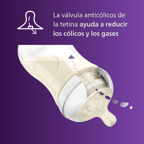 Philips Avent Natural Response Nipples, Fast Flow, 4-Pack