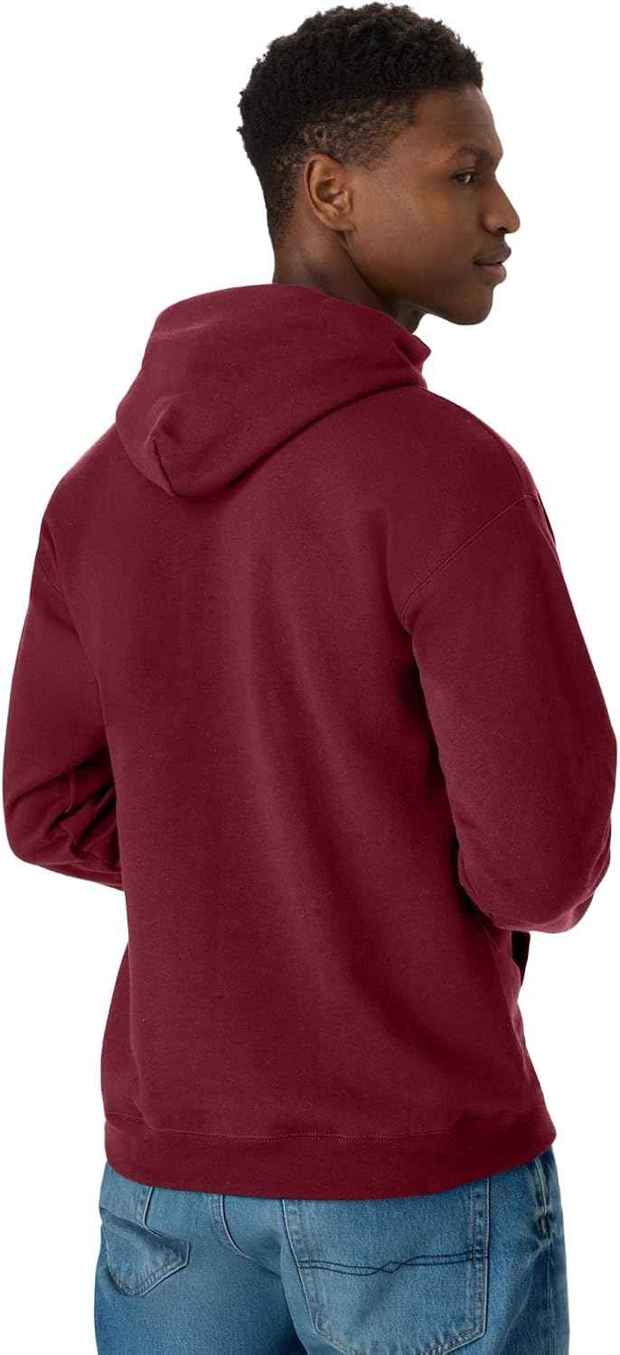 Hanes Men's Hoodie - EcoSmart Fleece Hooded Sweatshirt for Men & Women - Midweight Fleece - Big & Tall Available