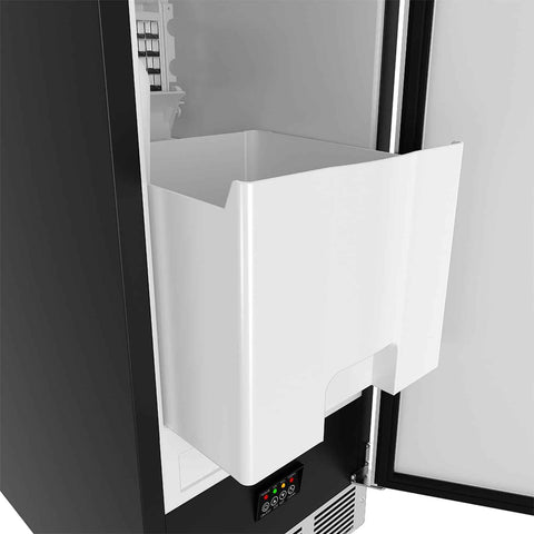 15 Inch Undercounter Built-in/Freestanding Ice Maker in Stainless Steel/Blue | Gordon Ramsay Series