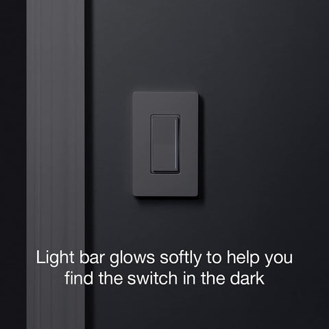 Lutron Sunnata LED+ Dimmer Switch, Touch Dimmer, Single Pole/3-way