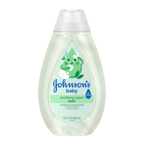 Johnson's Baby Soothing Vapor Bath, Calming Aromas, 13.6 fl. oz